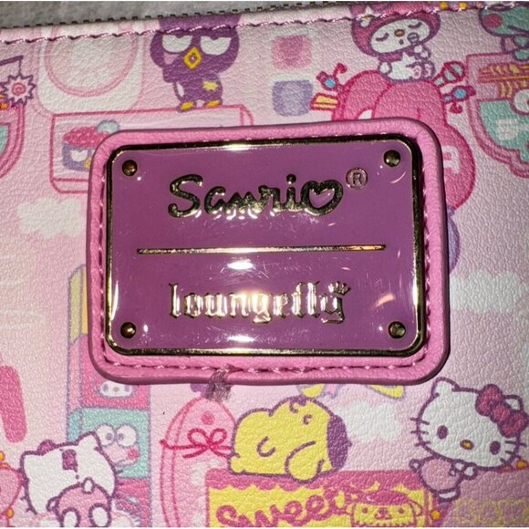 LOUNGEFLY Sanrio Hello Kitty And Friends Kawaii Faux Leather Wallet - Picture 2 of 7